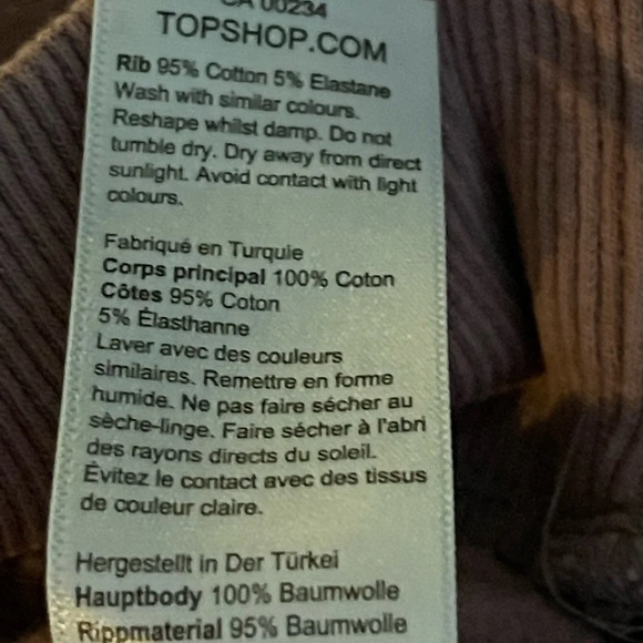 Topshop Crop Hoodie in Rose, Size 8-10 US, NWT - Picture 11 of 11